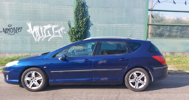 Peugeot 407 cena 9990 przebieg: 242717, rok produkcji 2005 z Poznań małe 46